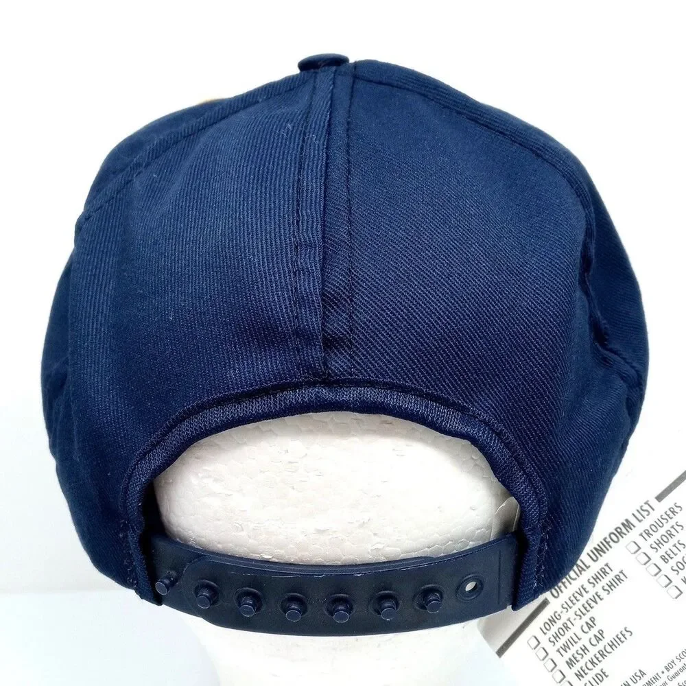 NWT Vintage Cub Scouts Hat Cap Adjustable Snapback Made In USA Uniform